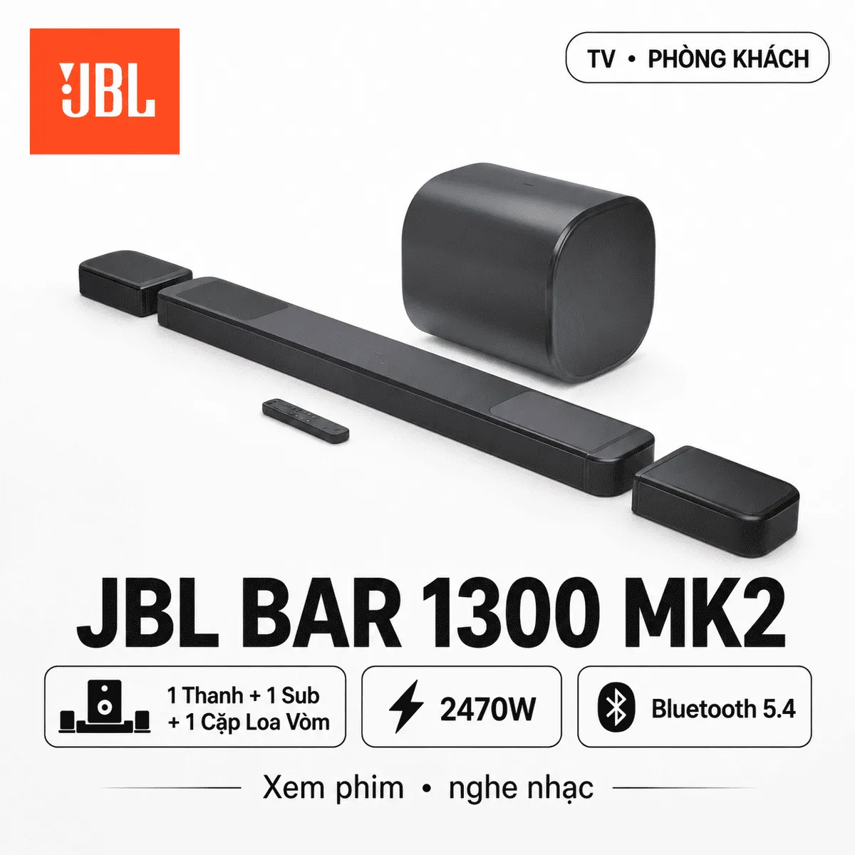 Loa Soundbar JBL Bar 1300MK2
