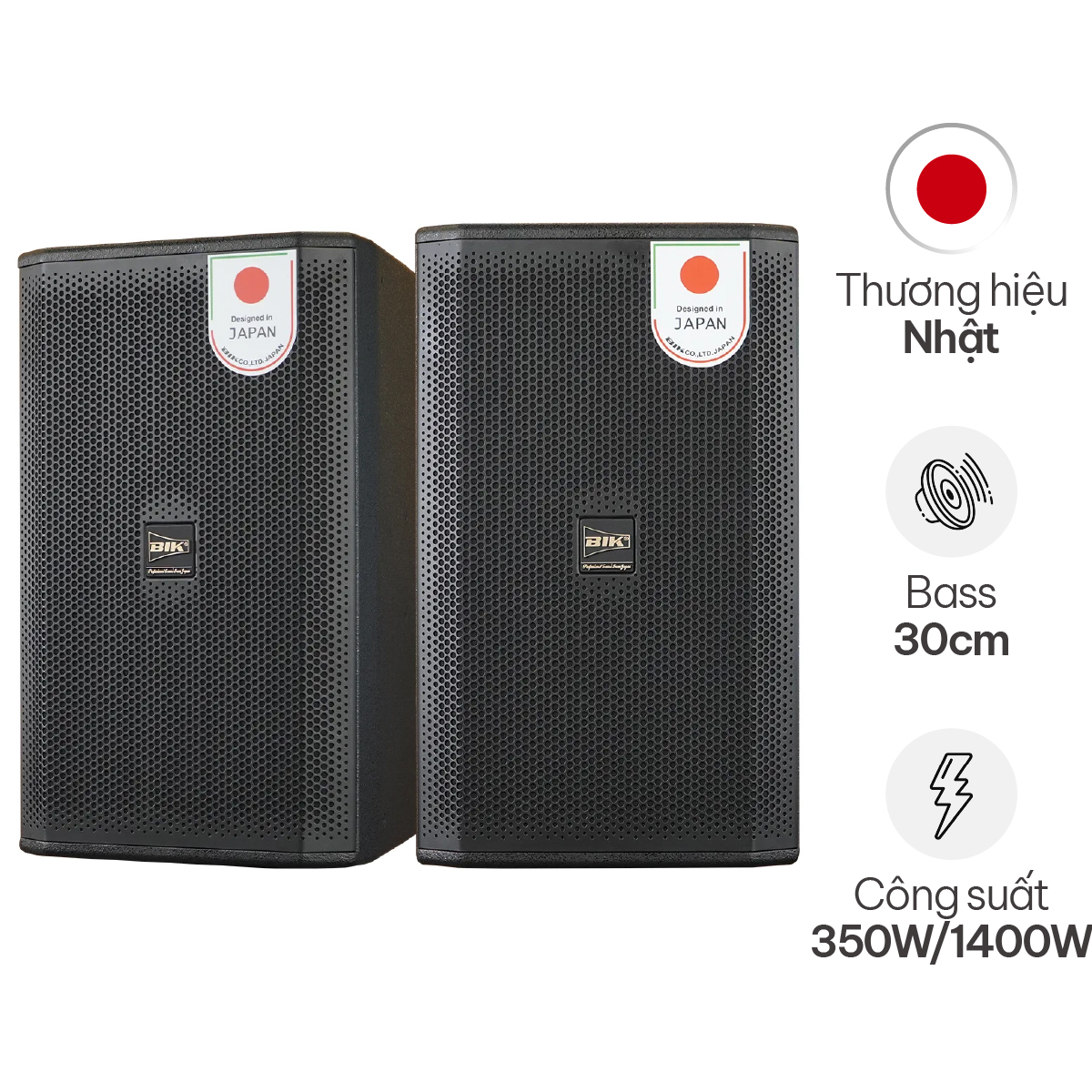 Loa karaoke Nhật BIK CS-625