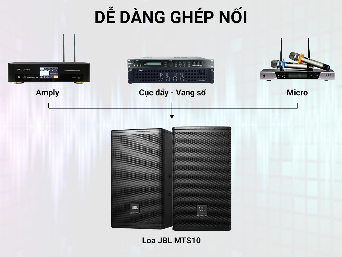 Loa karaoke JBL MTS10