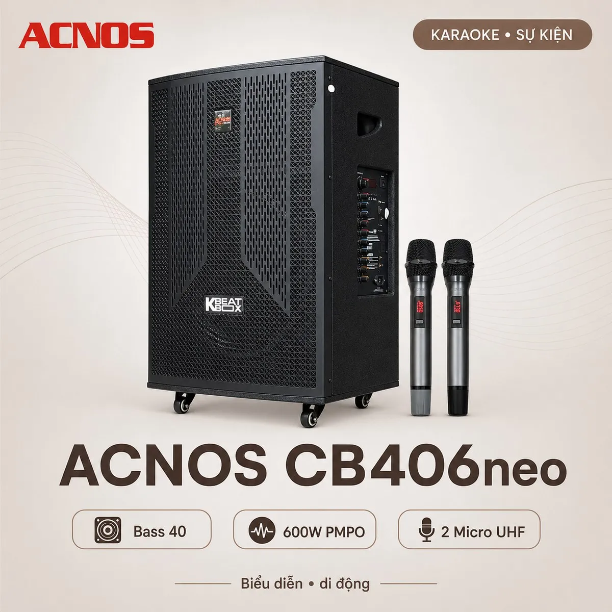 Loa kéo Acnos CB406neo