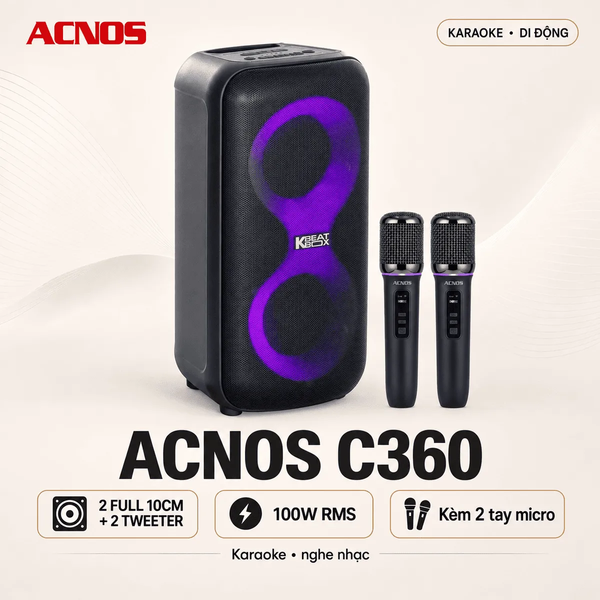 Loa kéo ACNOS C360