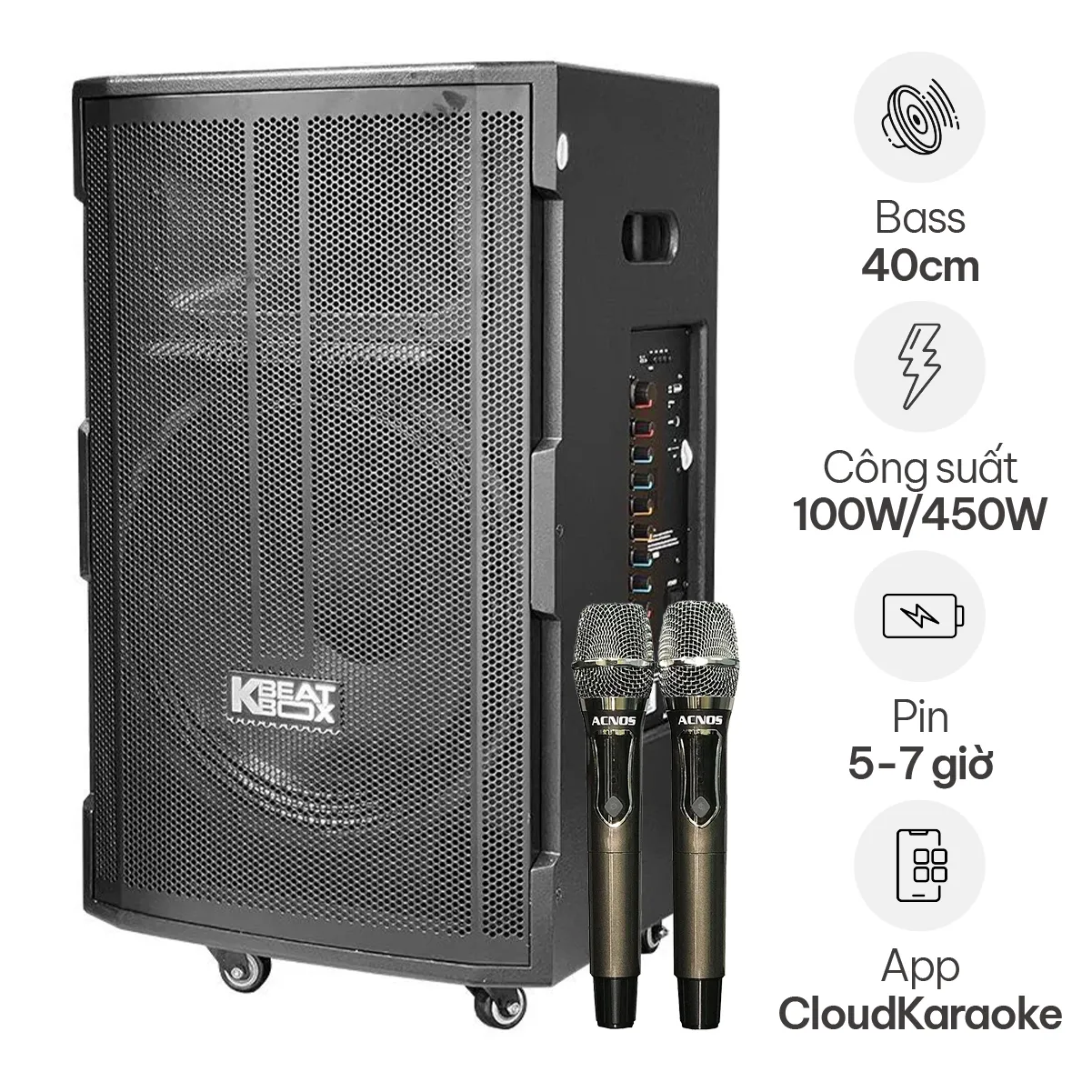 Loa Kéo ACNOS CB391G