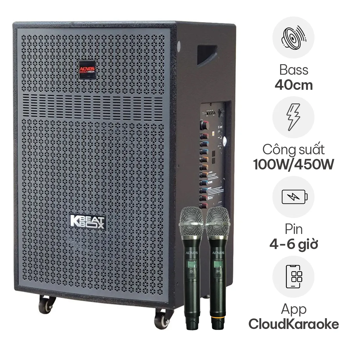Loa Kéo Acnos CB405GD