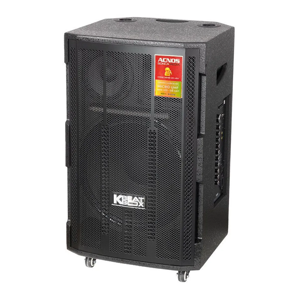 Loa Kéo Acnos CB4800Plus (Bass 40, 150W/750W, Kèm 2 tay micro) - Hình 6