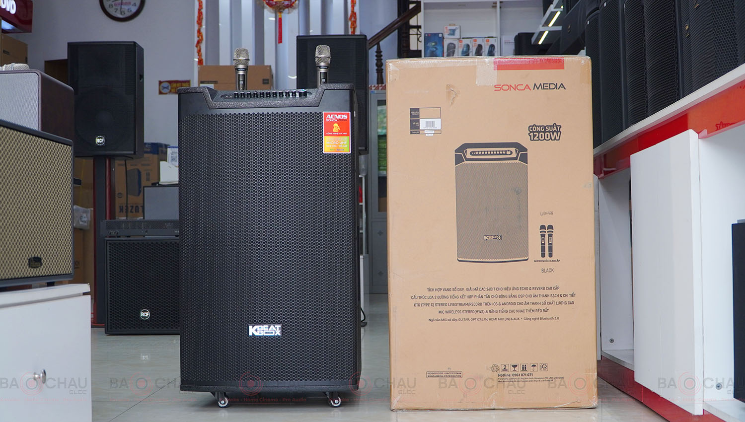 Loa Kéo Acnos TOP 530