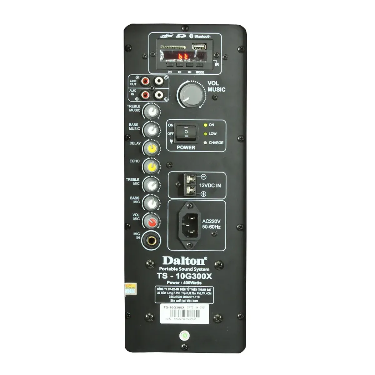 Loa kéo Dalton TS-10G300X