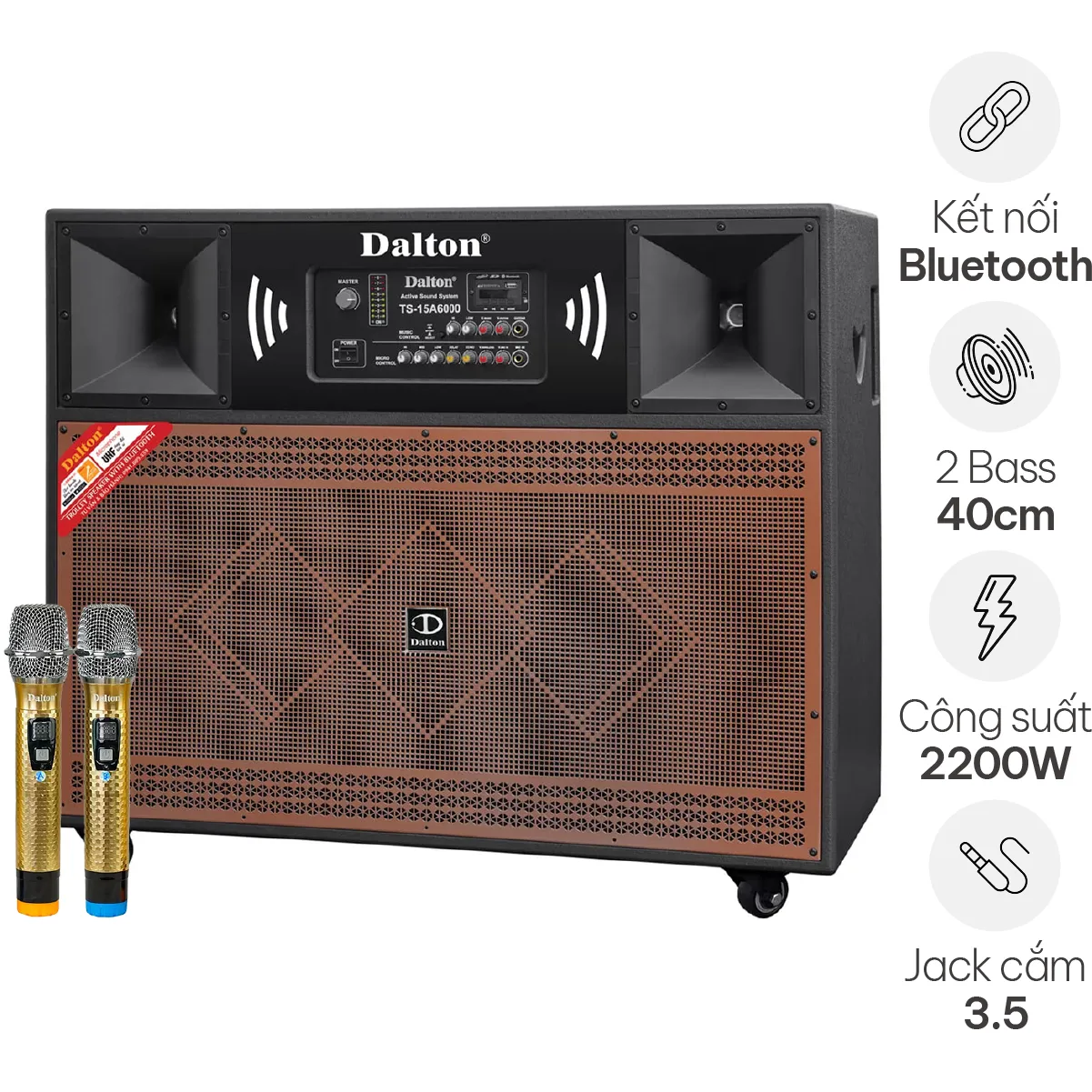 Loa Kéo Điện Dalton TS-15A6000