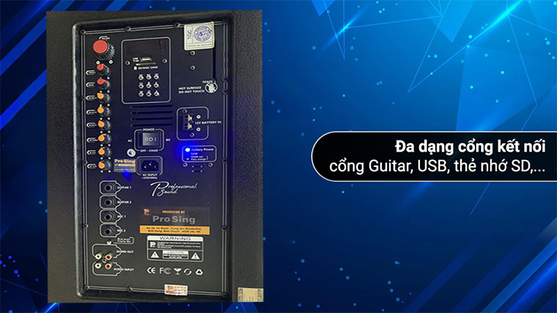 Loa k&eacute;o Prosing W15 COT