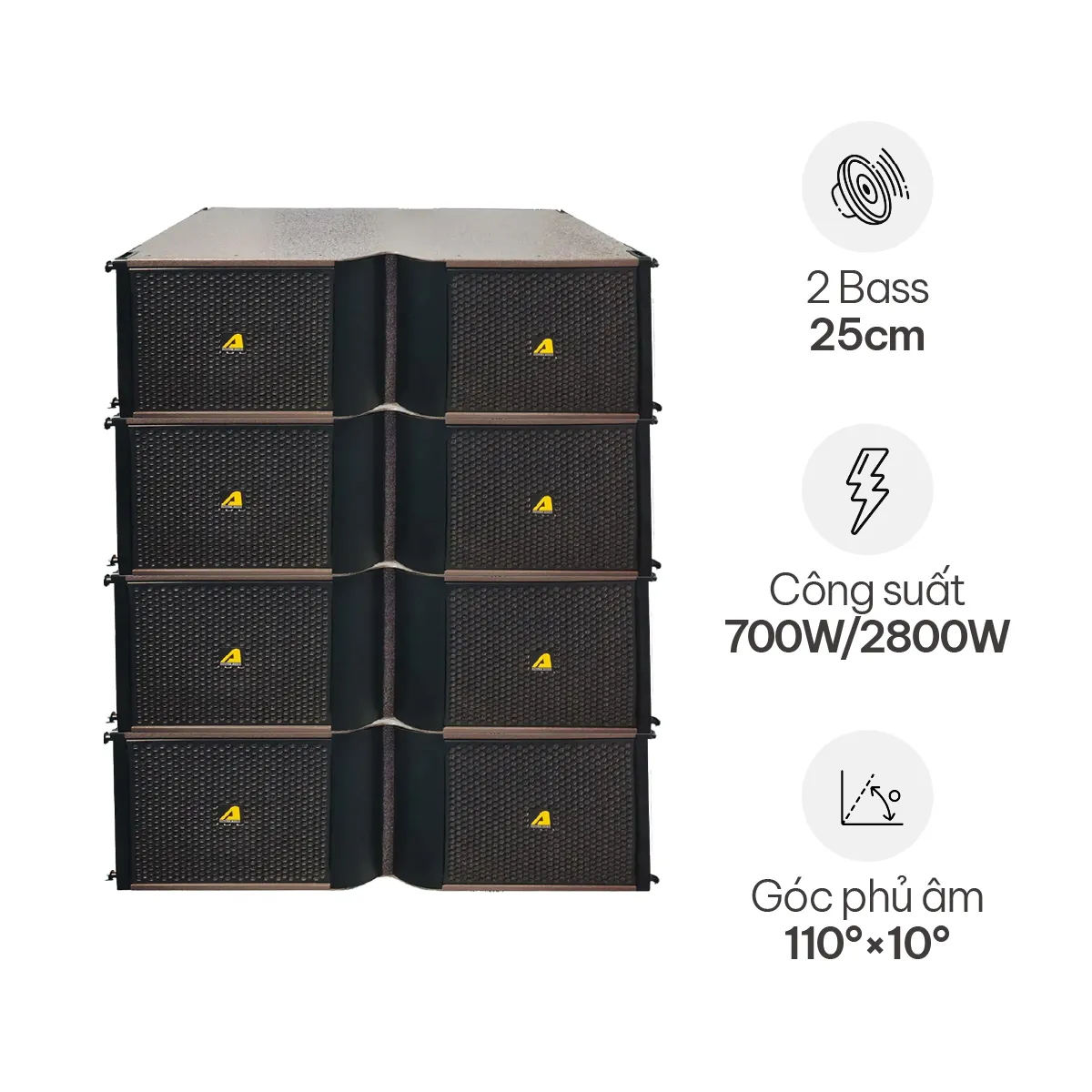 Loa Line Array Actpro KR610N