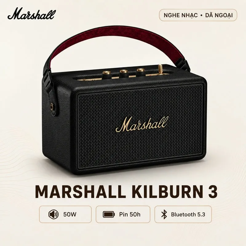 Loa Marshall Kilburn 3 (III) Chính Hãng ASH