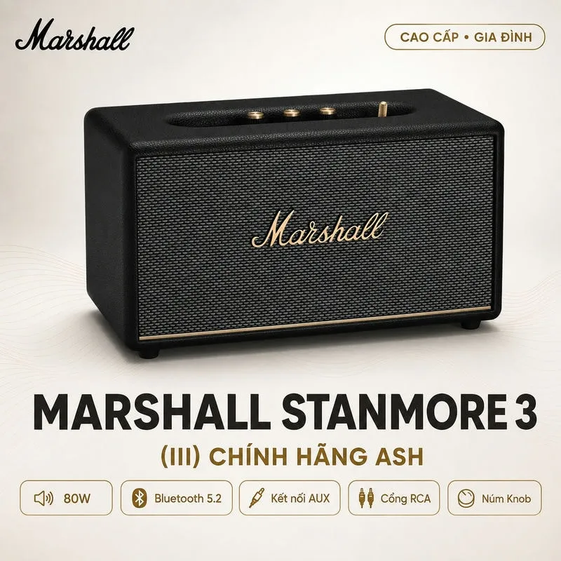 Loa Marshall Stanmore 3 (III) Chính Hãng ASH