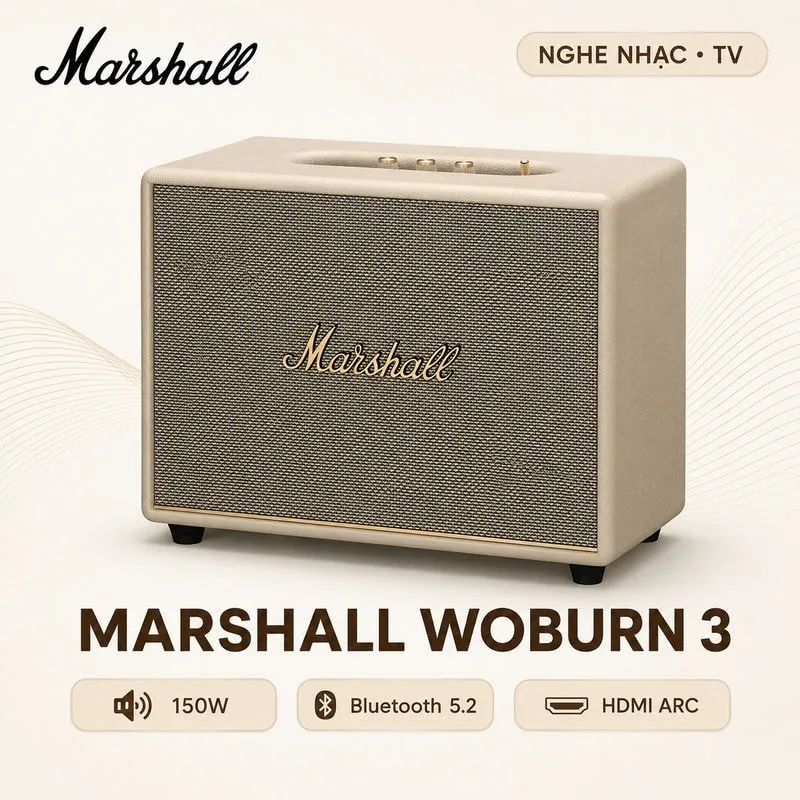 Loa Marshall Woburn 3 (III) Chính Hãng ASH