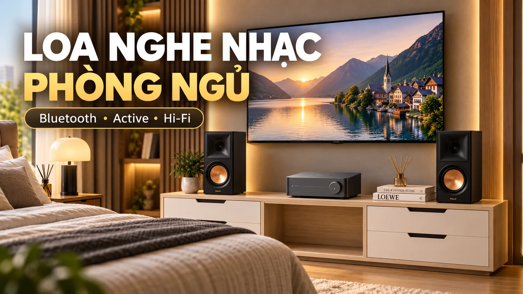 Bí quyết chọn lựa Loa nghe nhạc phòng ngủ hay
