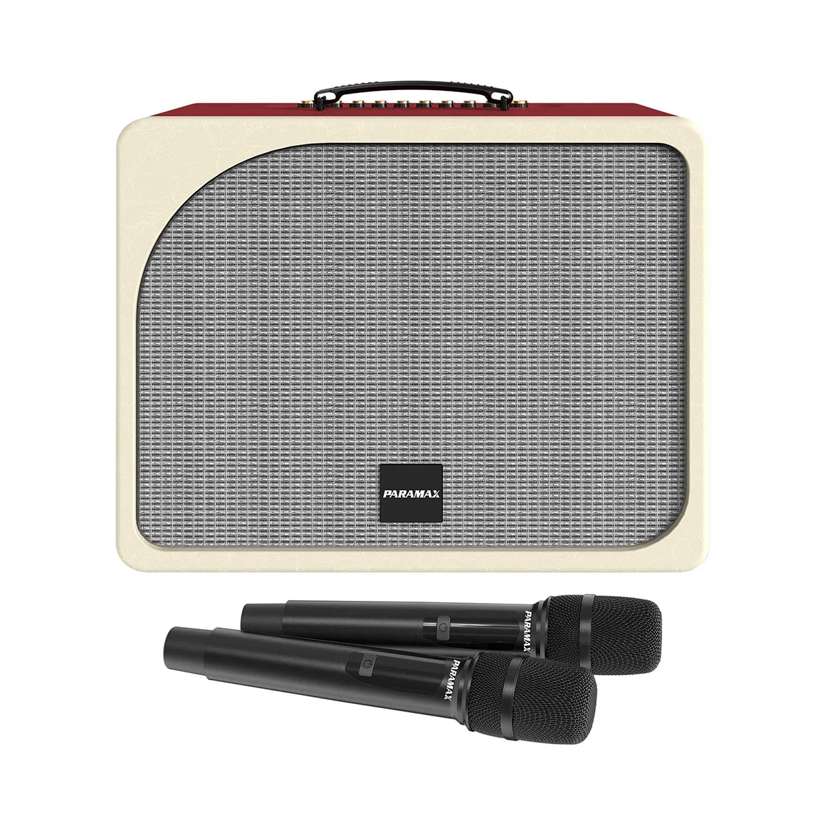 Loa Paramax Evox (2 bass 20cm, 300W, Kèm 2 micro) - Hình 1