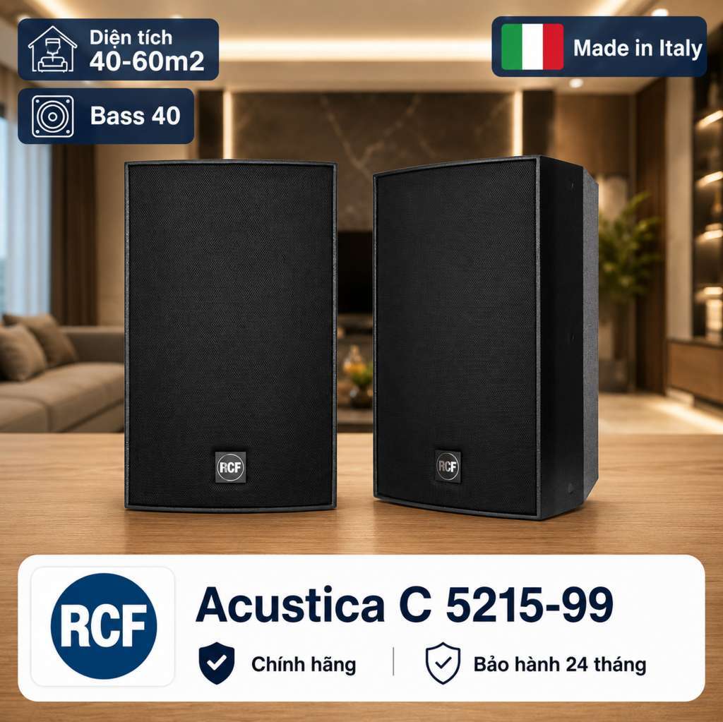 Loa RCF Acustica C 5215-99 (Full bass 40, SX: Italy)