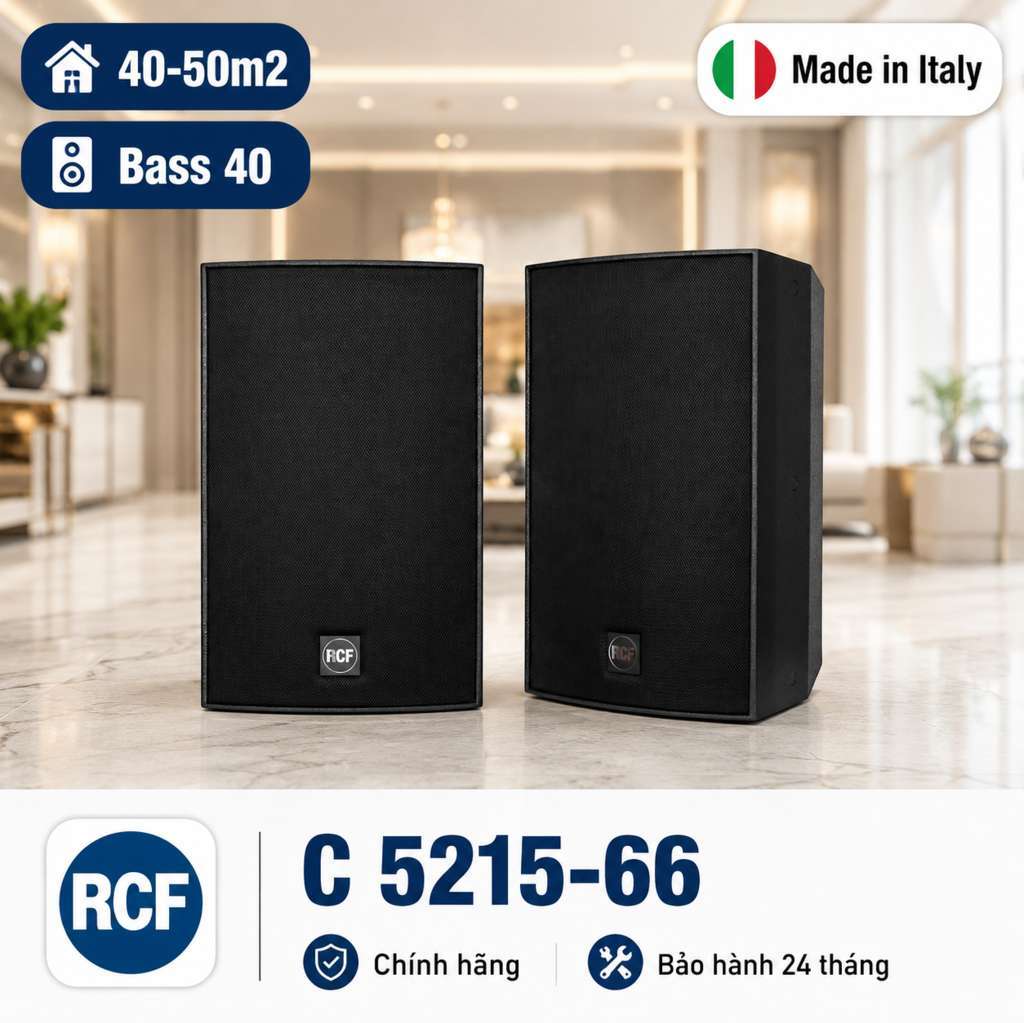 Loa RCF C 5215-66 (full bass 40, SX: Italy)