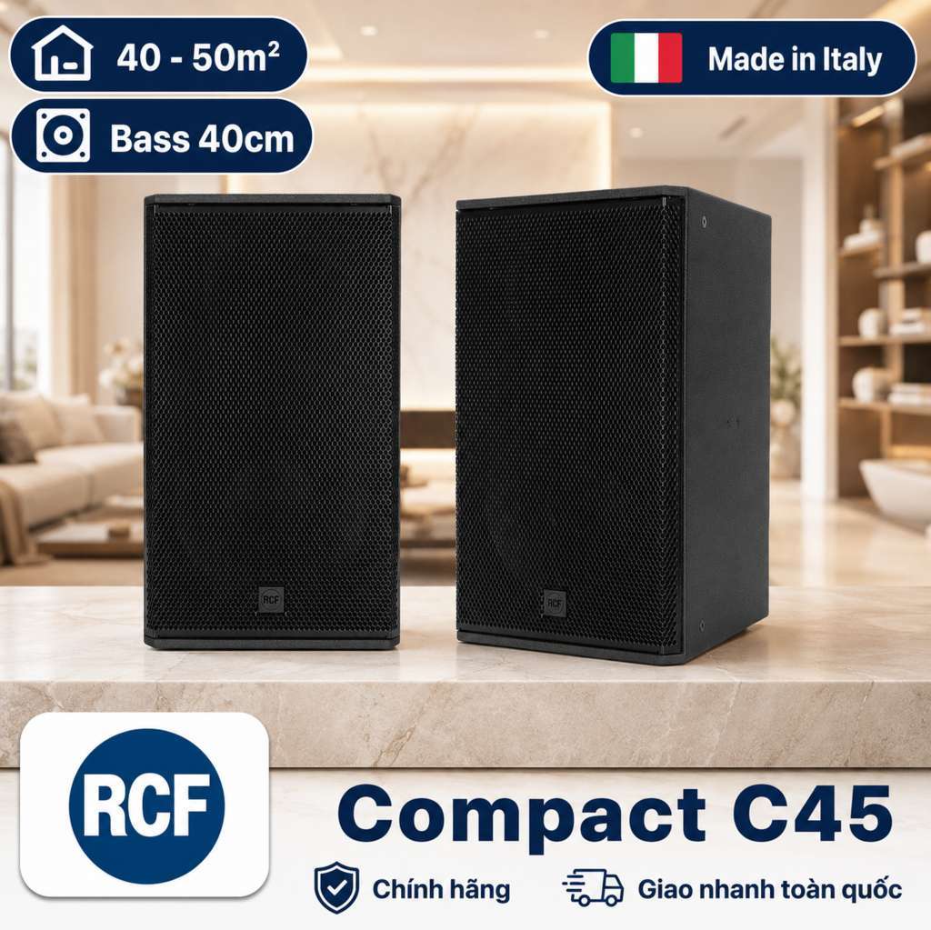 Loa RCF Compact C45 (full bass 40cm)