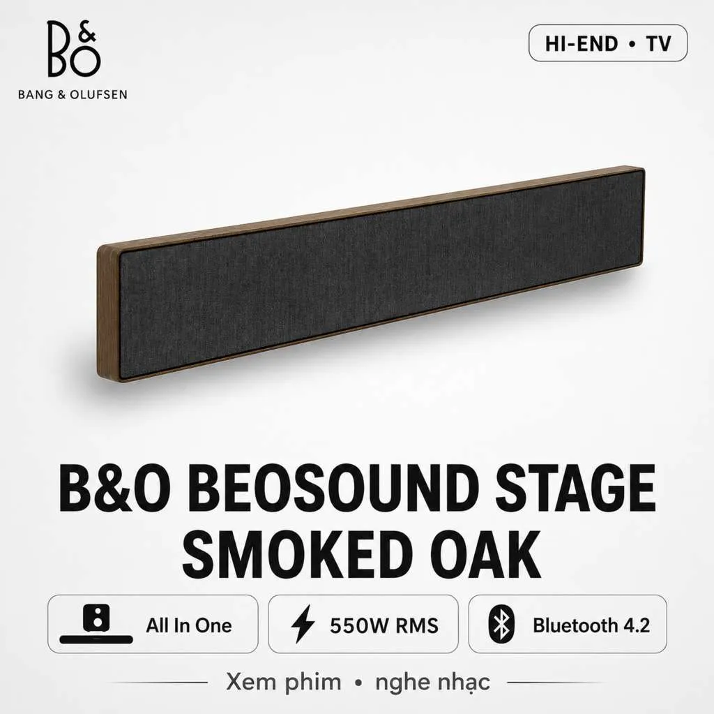 loa soundbar beosound stage smoked oak