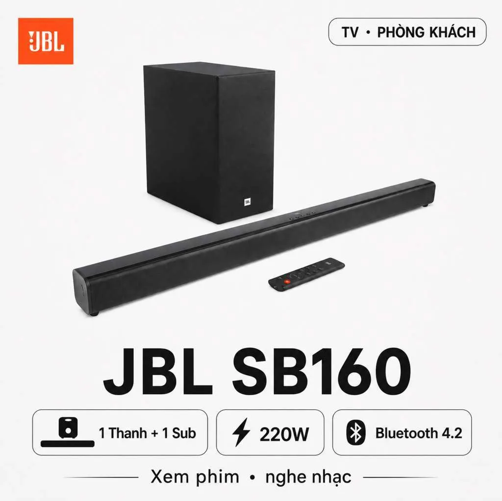 Bộ loa Soundbar JBL SB160
