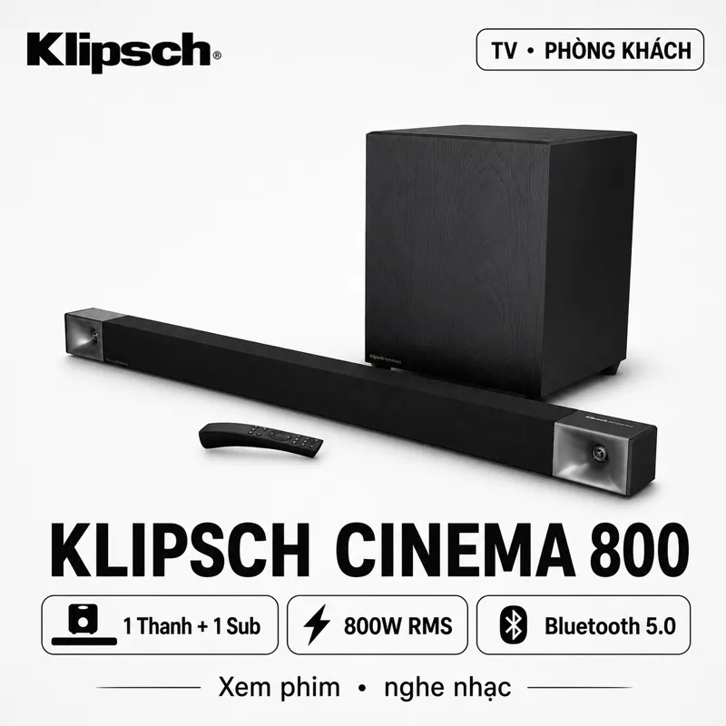 Loa Soundbar Klipsch Cinema 800