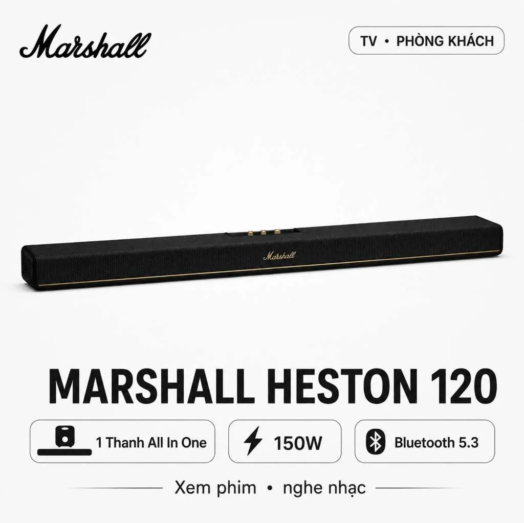 Loa Soundbar Marshall Heston 120