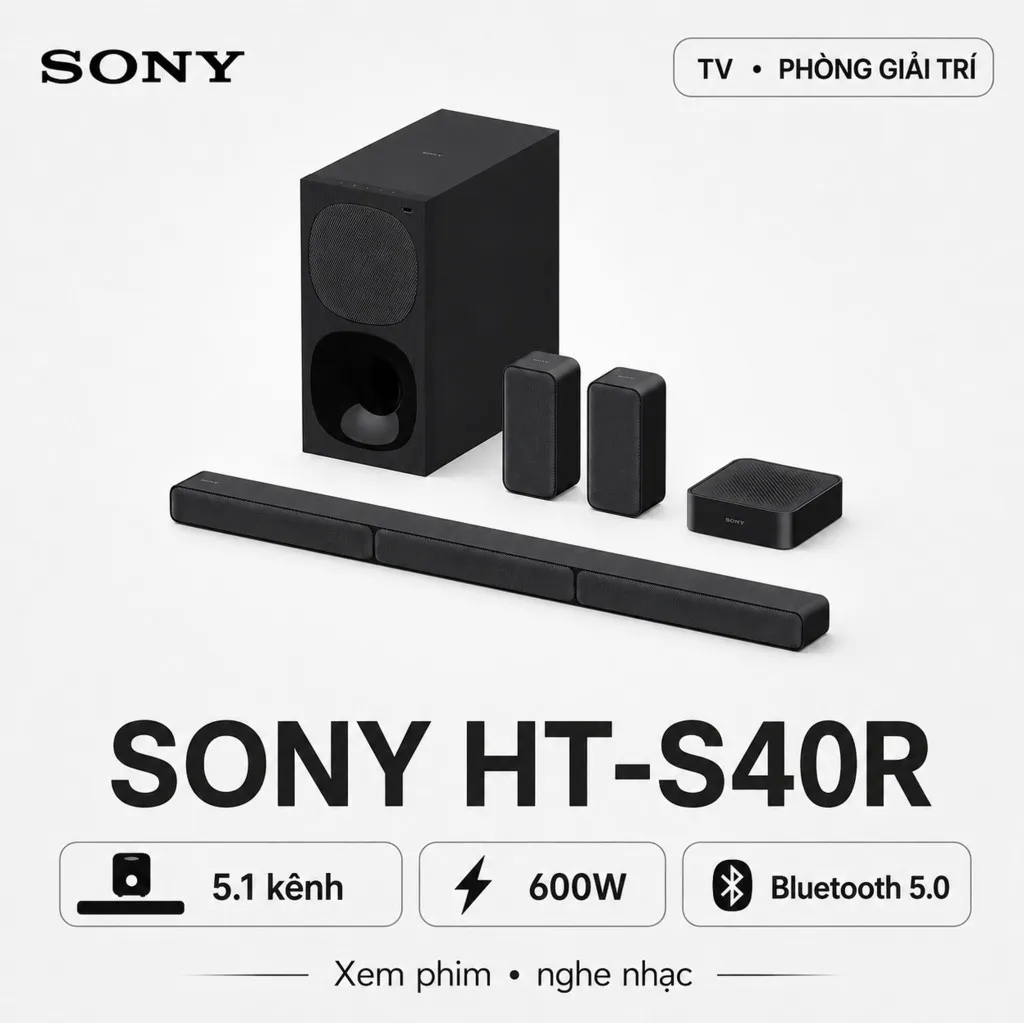 Loa soundbar Sony HT-S40R