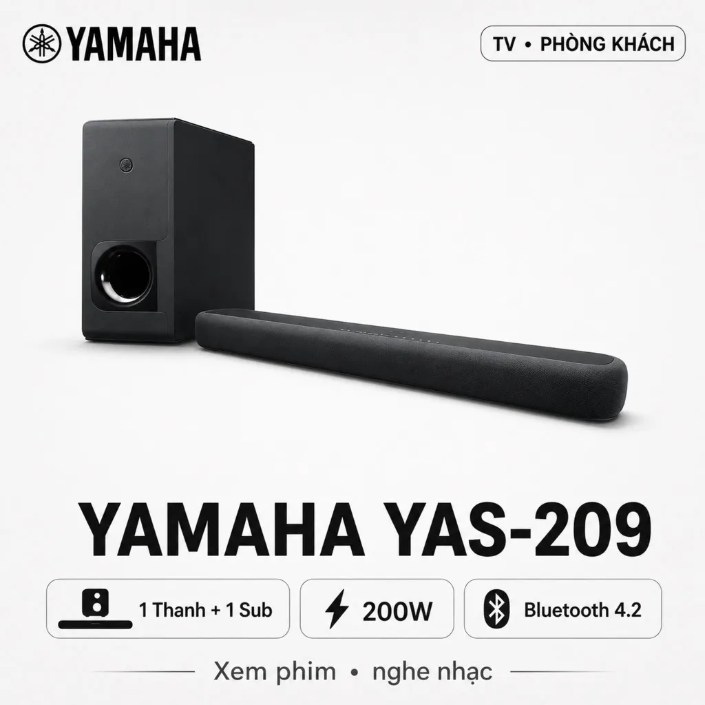 Loa soundbar Yamaha YAS-209