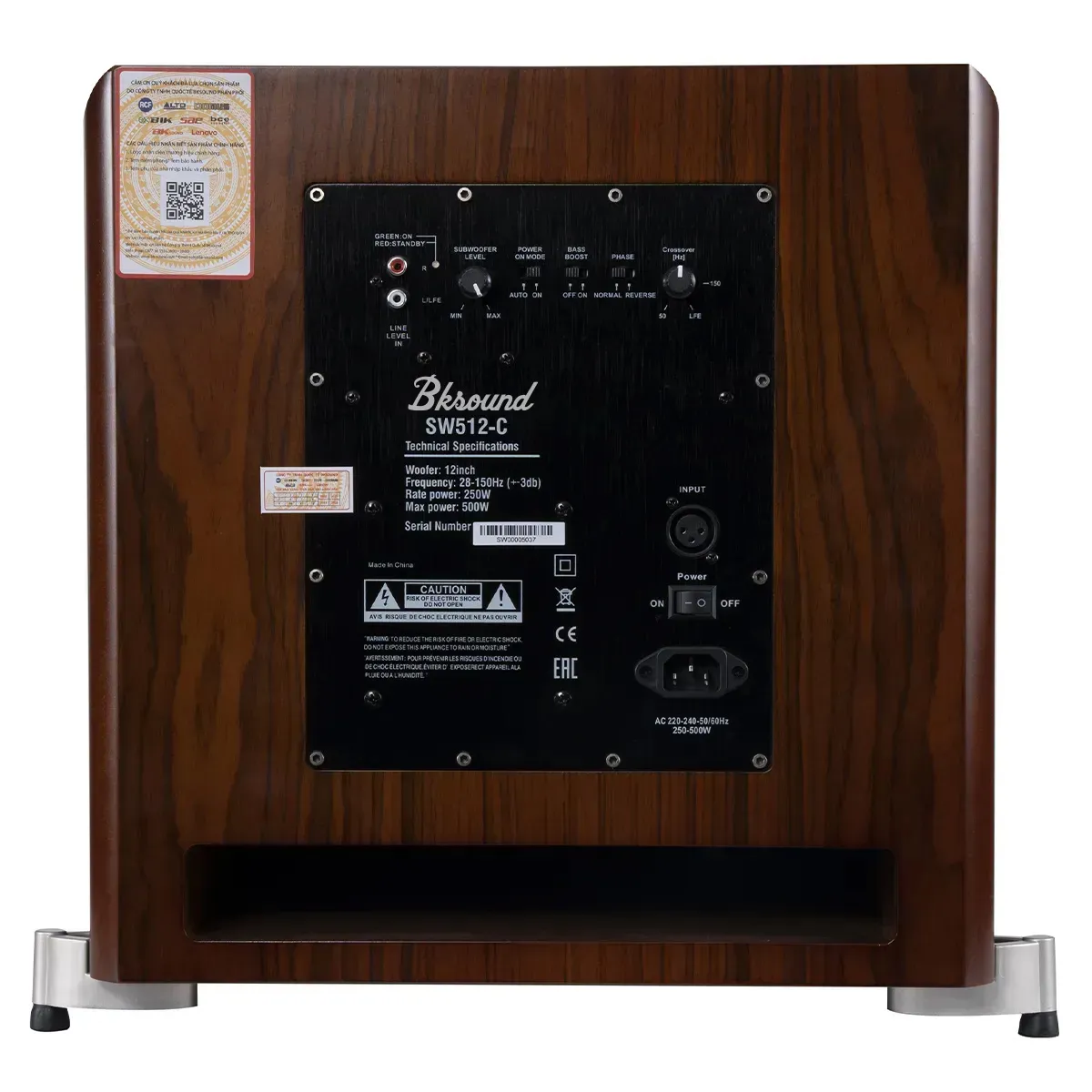 Loa sub điện Bksound SW512