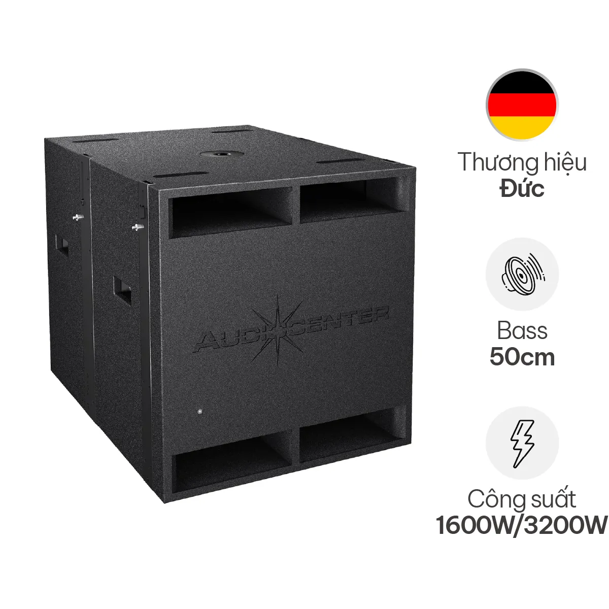 Loa sub điện Audiocenter K-LA118-DSP