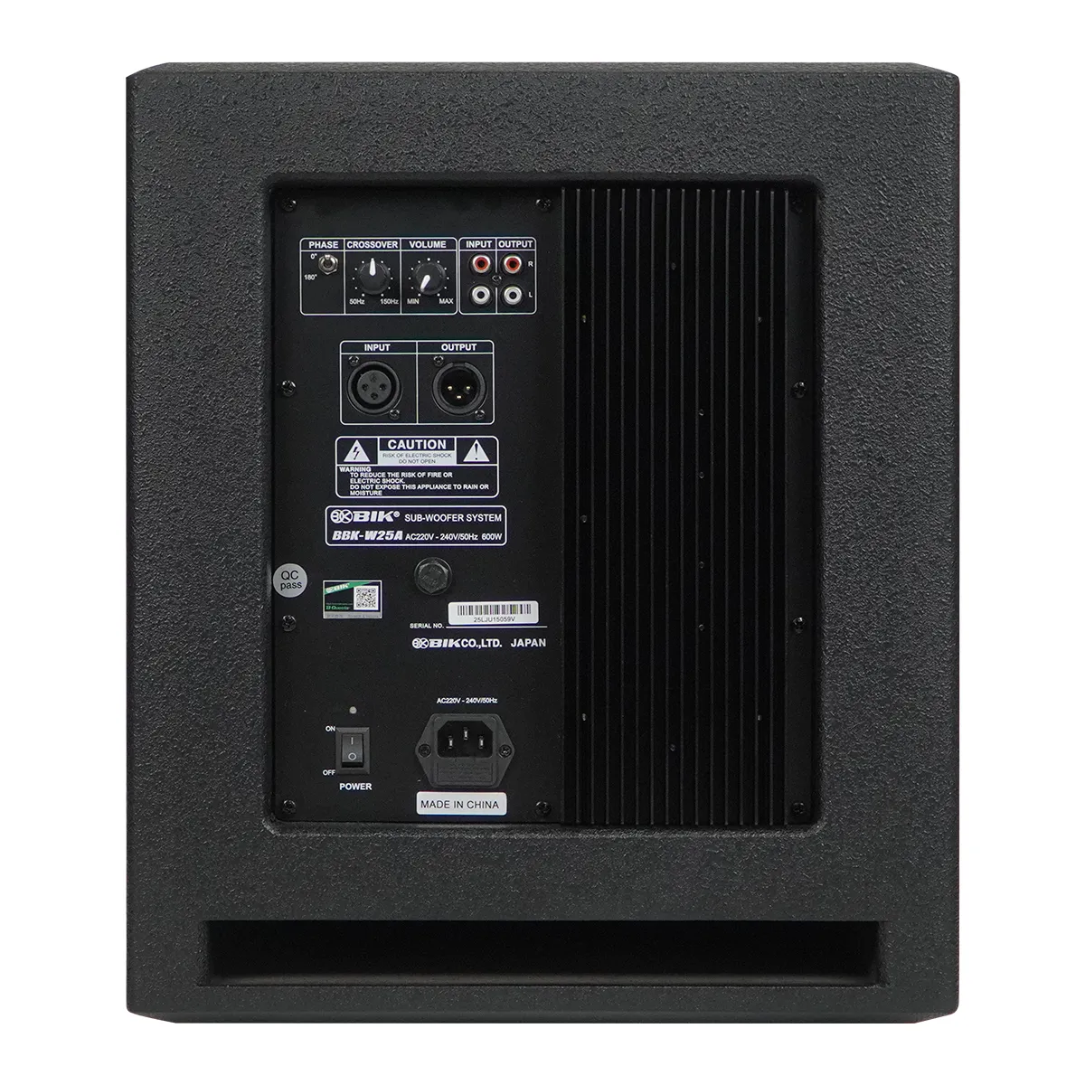 Loa sub điện BIK BBK-W25A