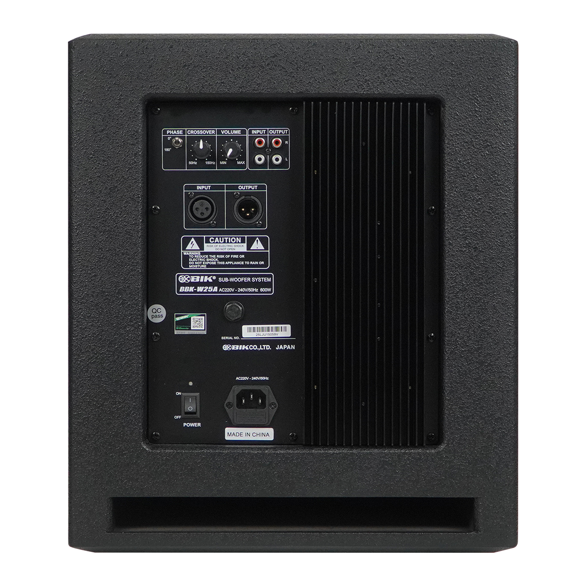 Loa sub điện BIK BBK-W25A