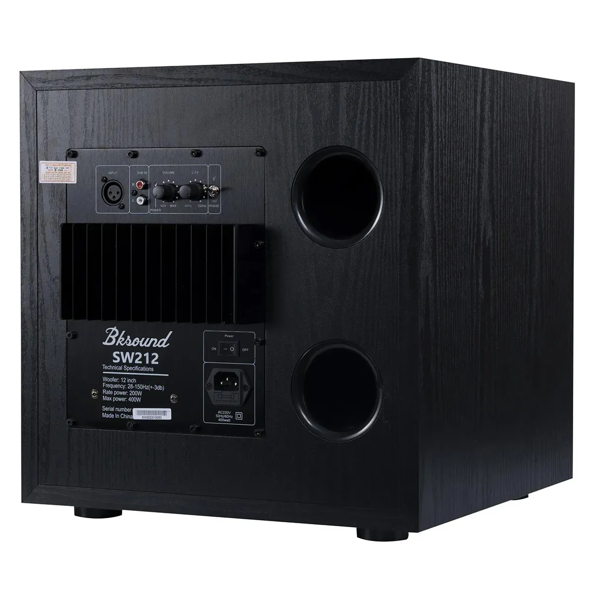 Loa sub điện Bksound SW212 (bass 30cm) - Hình 7