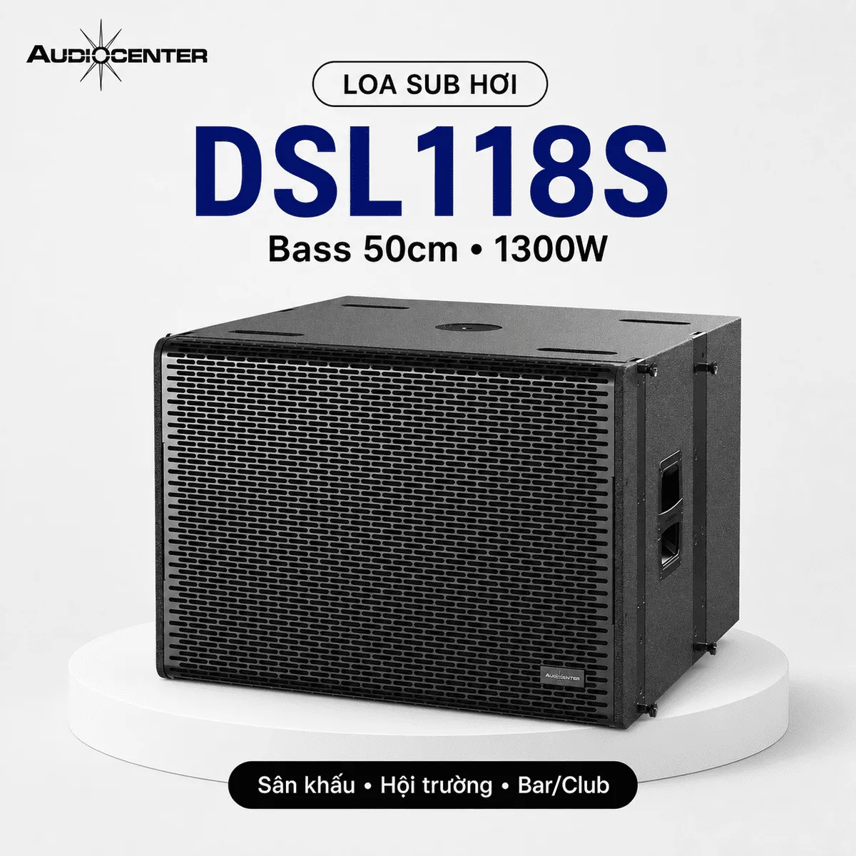 Loa sub hơi Audiocenter DSL118S