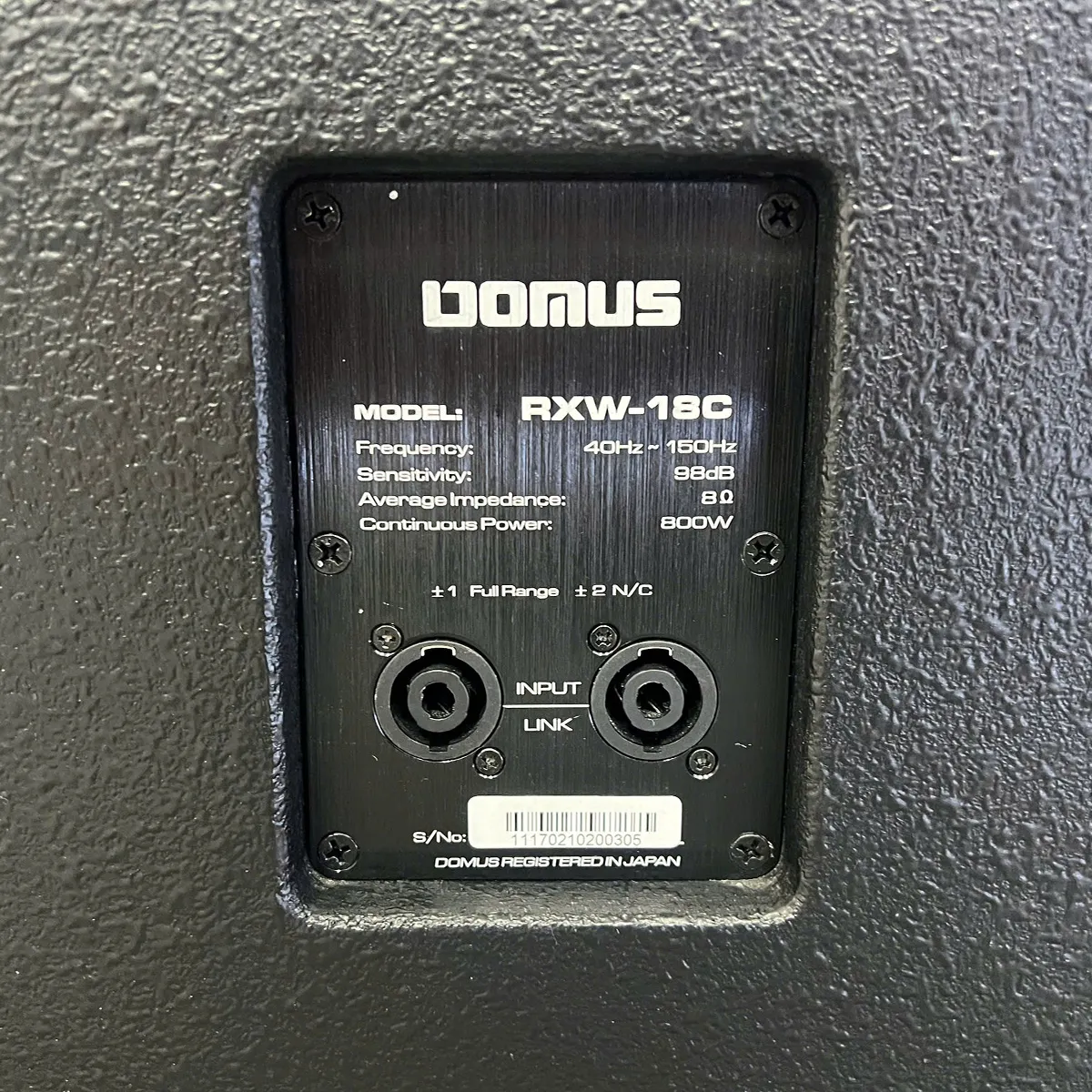 Loa Sub Hơi Bass 50cm Domus RXW 18C
