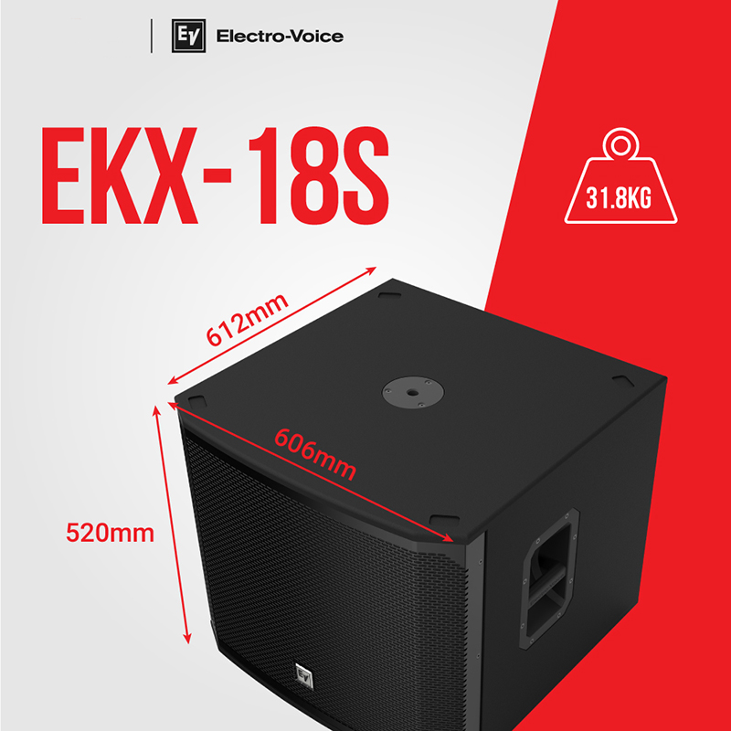 Loa sub hơi Electro Voice EKX18S