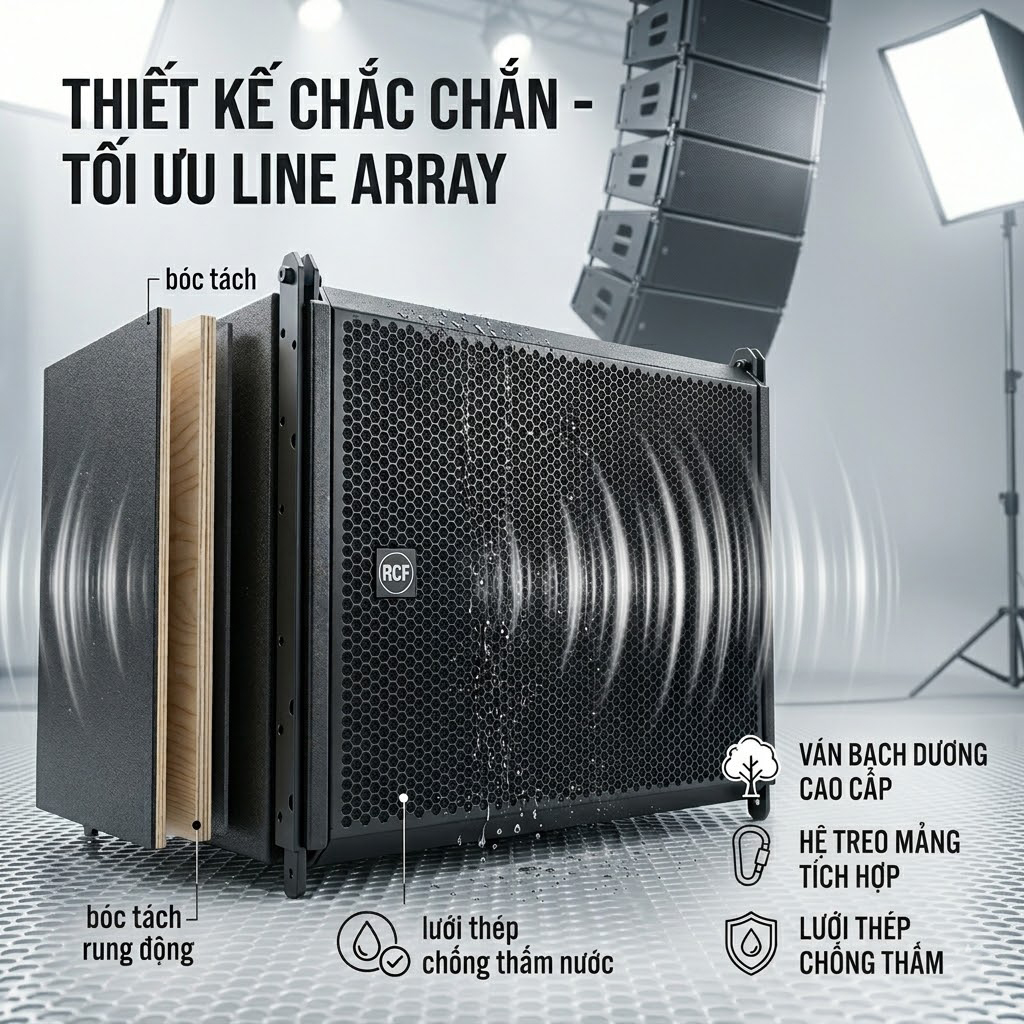 Loa sub RCF HL 38-S WP