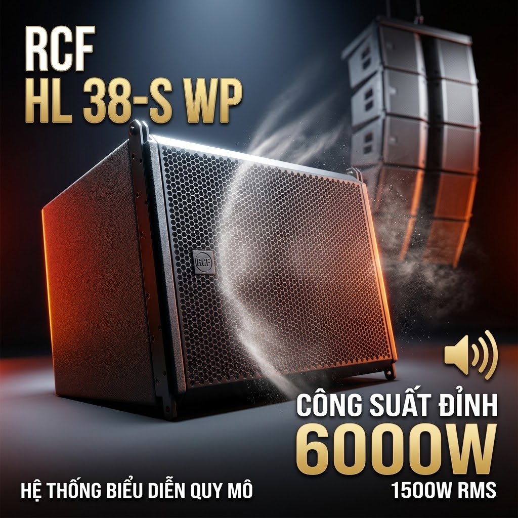 Loa sub RCF HL 38-S WP