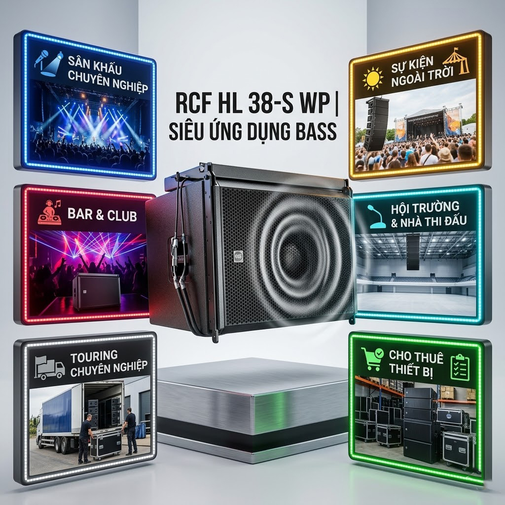 Loa sub RCF HL 38-S WP