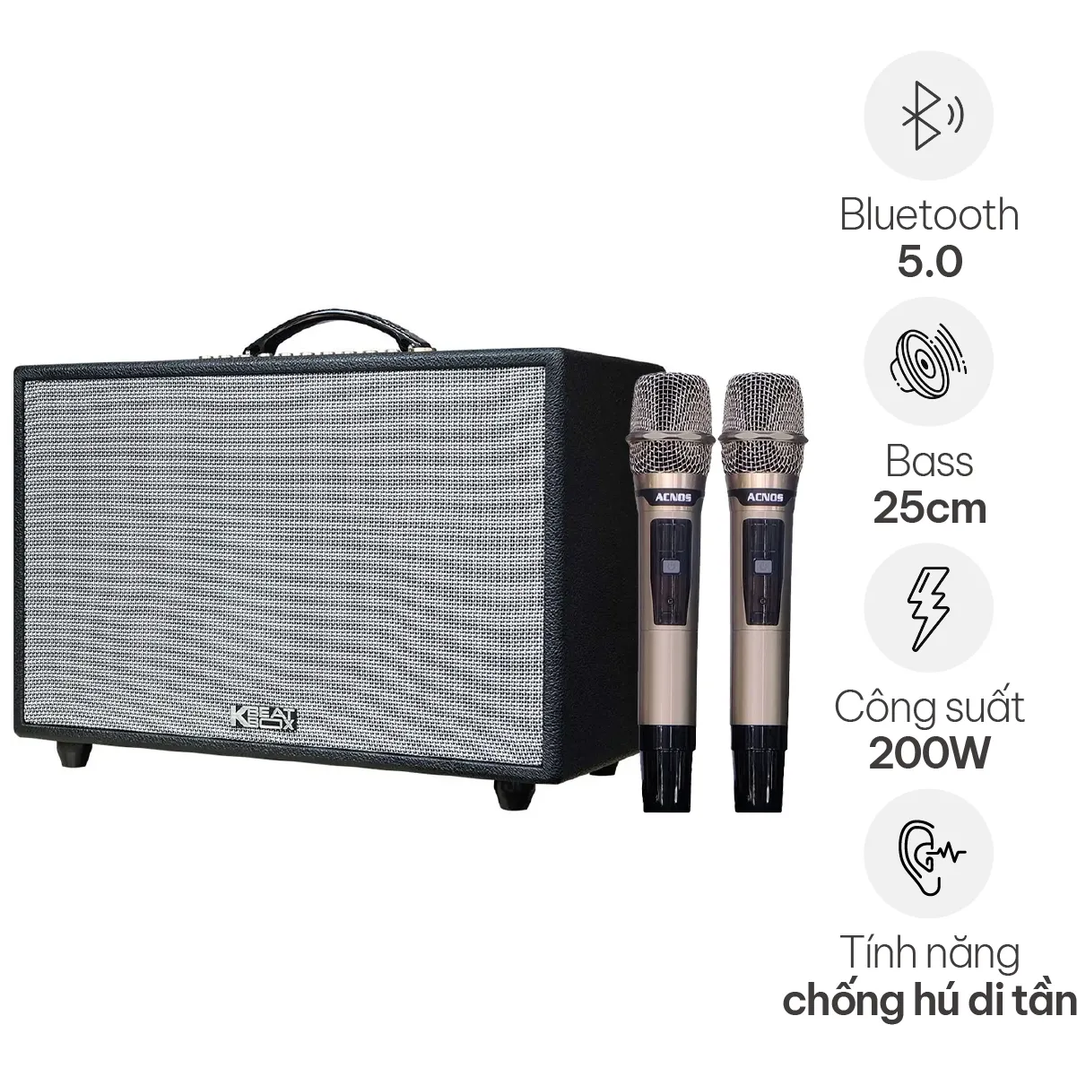 Loa Xách Tay Acnos CS3600