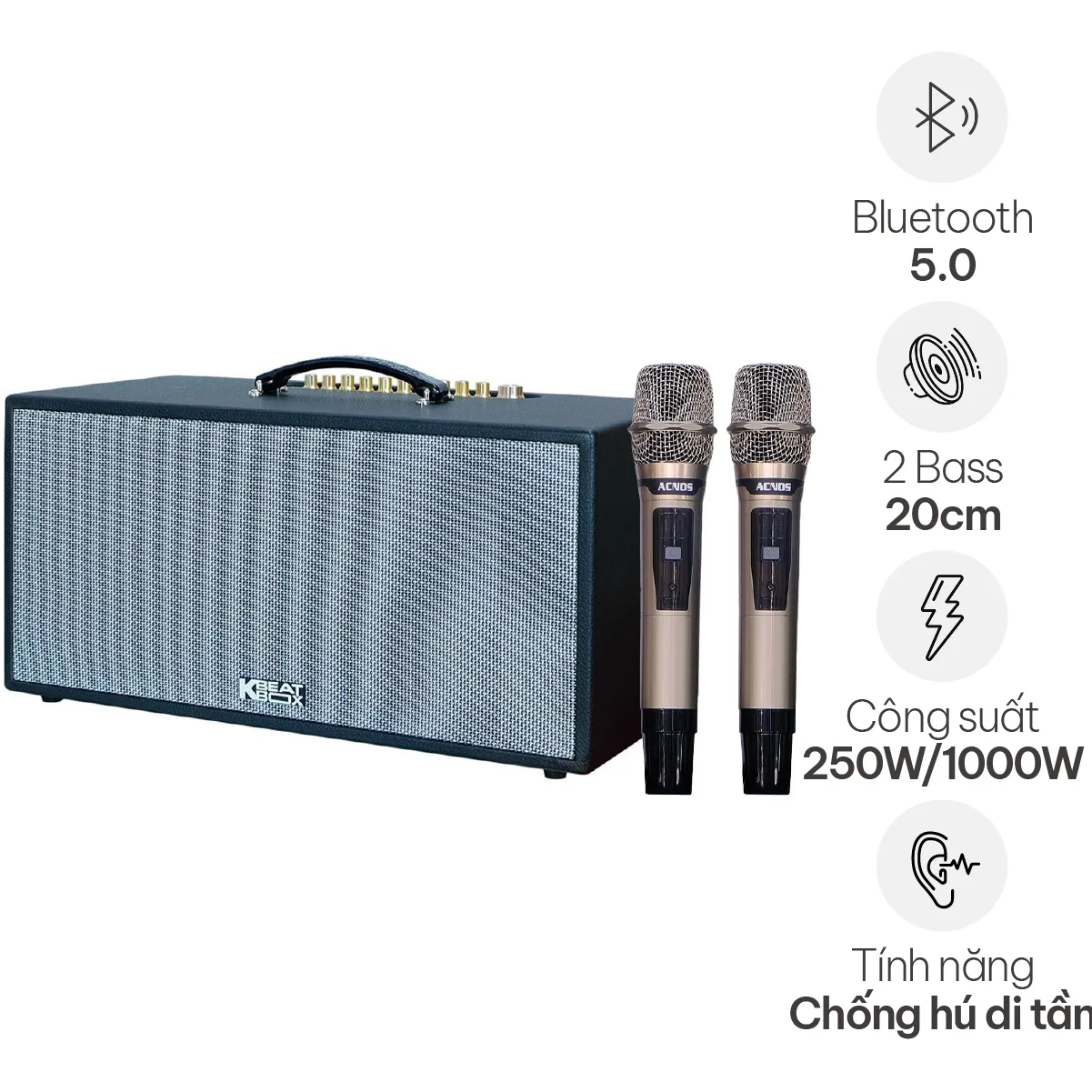 Loa Xách Tay Acnos CS451Plus