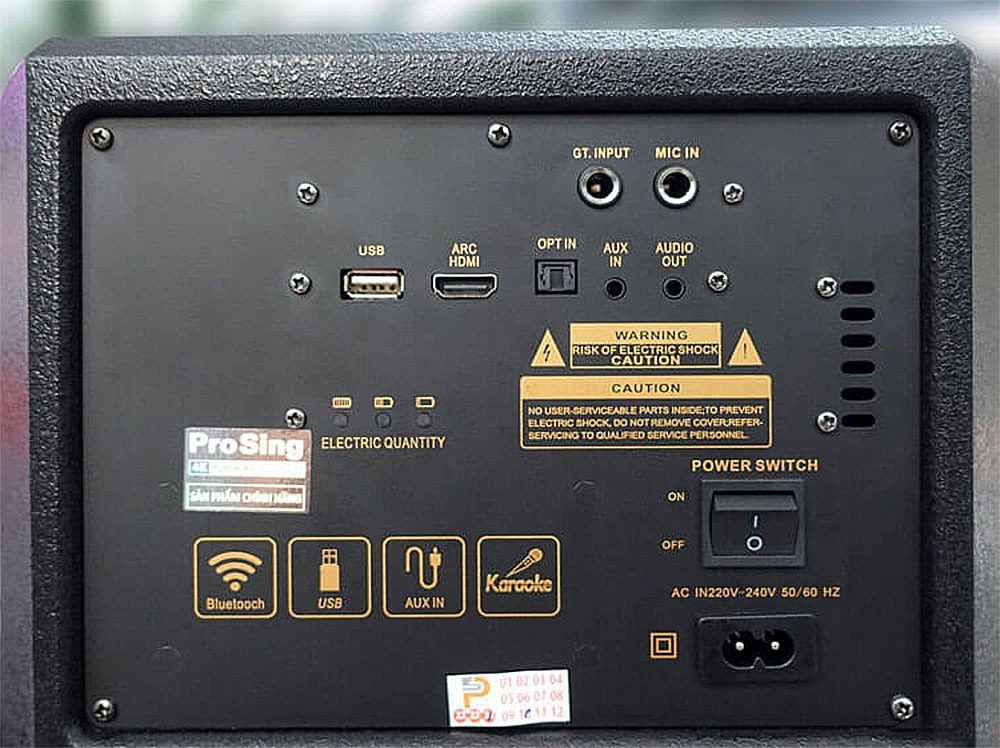 Loa x&aacute;ch tay Prosing PS-909