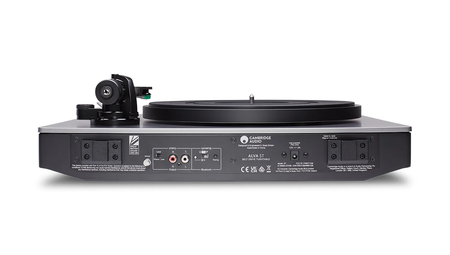 mặt sau đầu đĩa than Cambridge Audio Alva ST