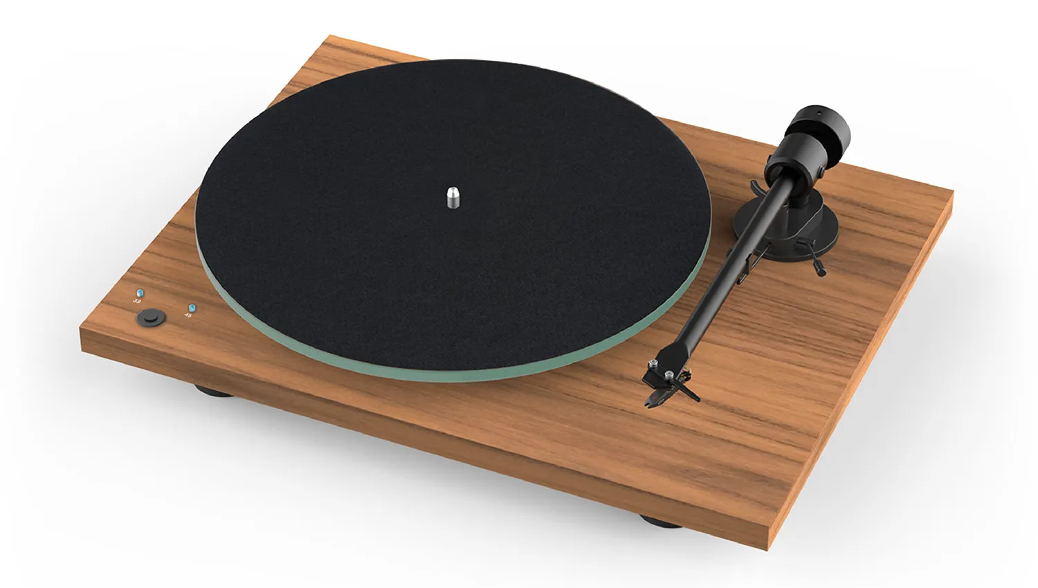 Mâm đĩa than Pro-Ject T1 Phono SB màu walnut