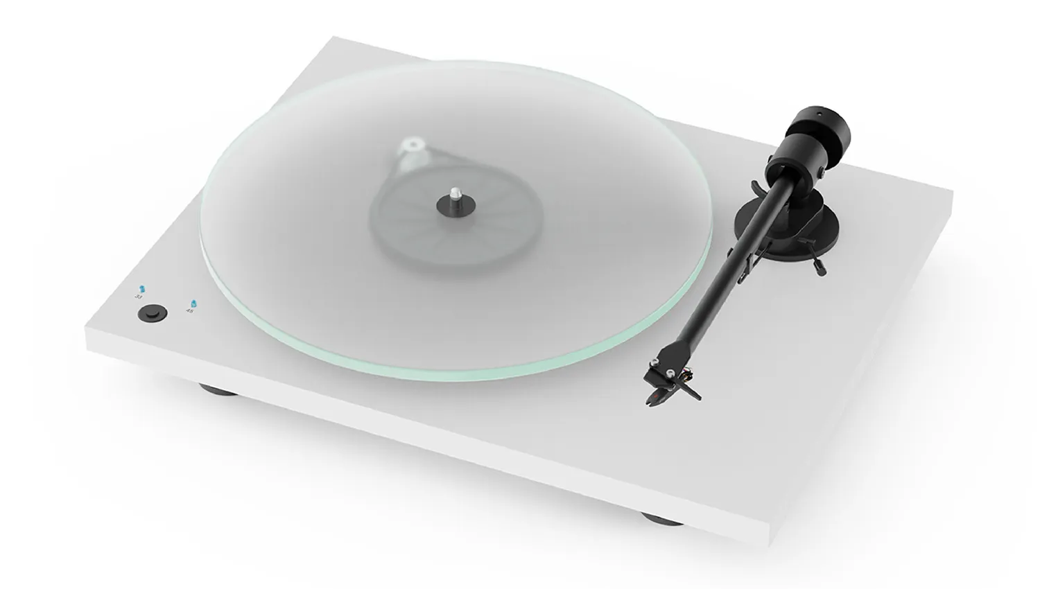 Mâm đĩa than Pro-Ject T1 Phono SB màu trắng
