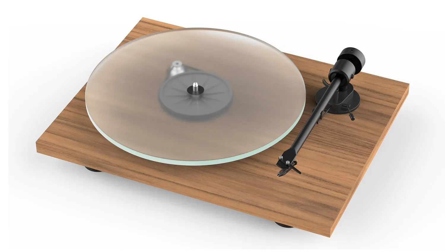 Mâm đĩa than Pro-Ject T1 mafui walnut