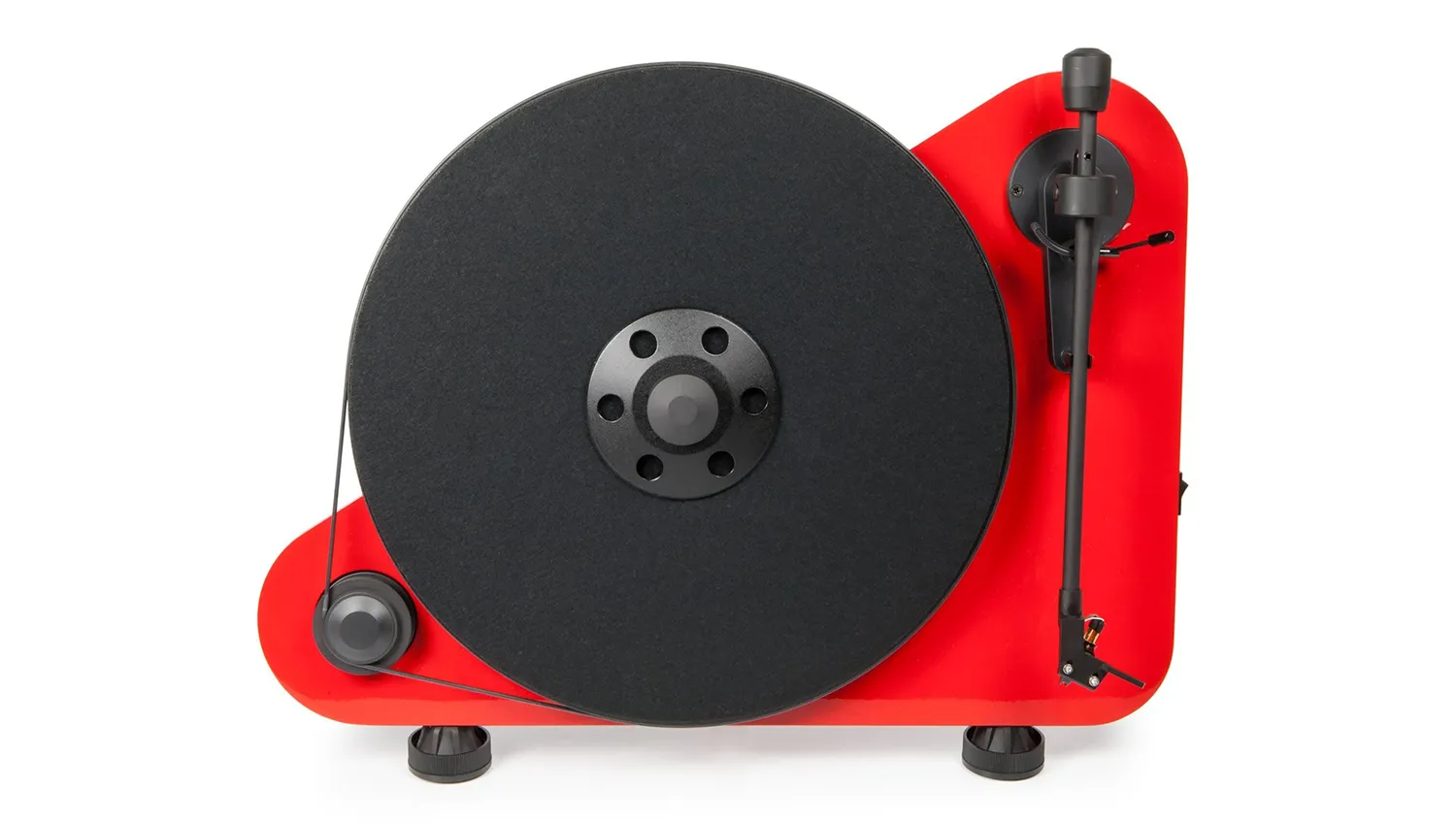 Mâm đĩa than Pro-Ject VT-E BT màu đỏ
