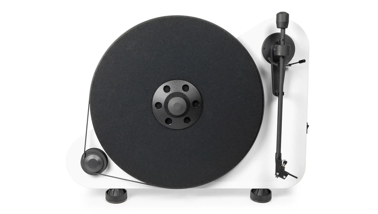 Mâm đĩa than Pro-Ject VT-E BT màu trắng