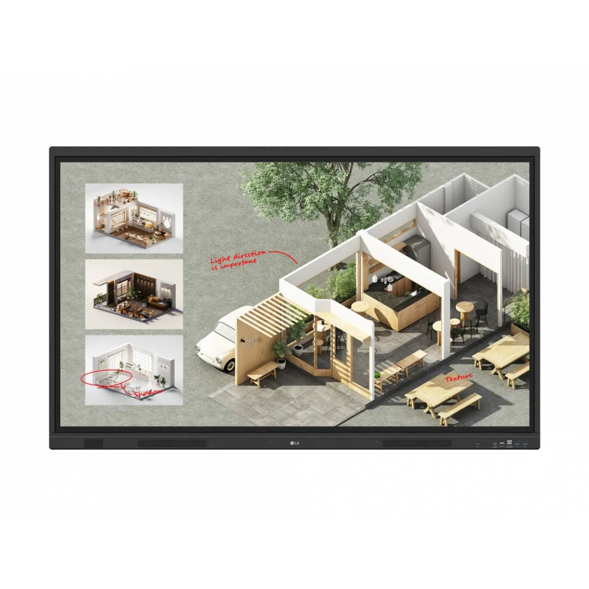 Màn hình cảm ứng tương tác LG 75 inch - 75TR3DQ