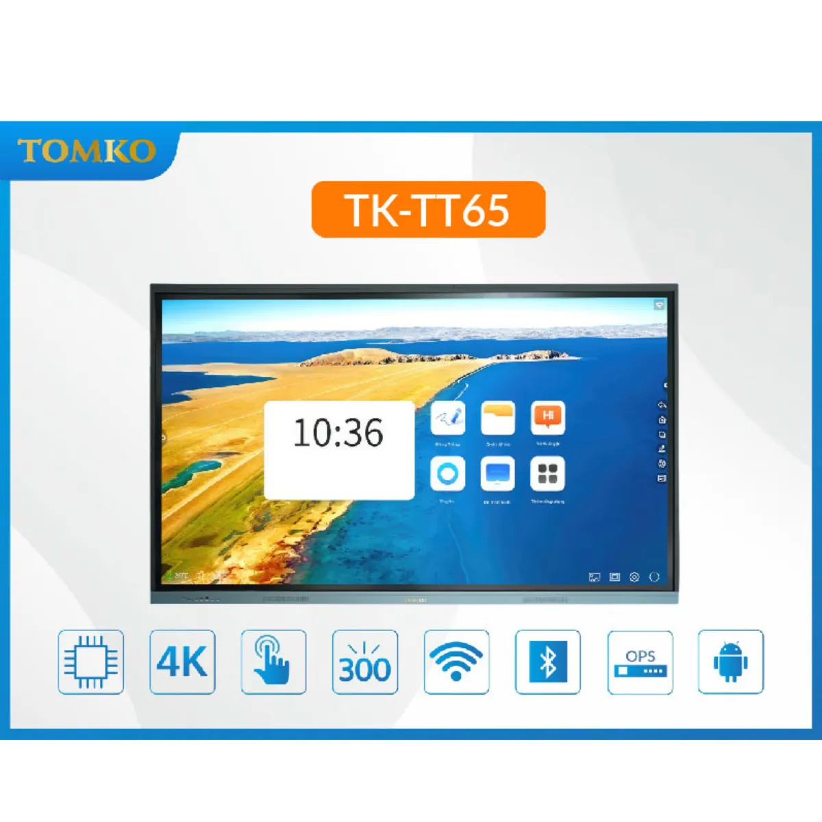 Màn hình tương tác 65 inch TOMKO TK-TT65