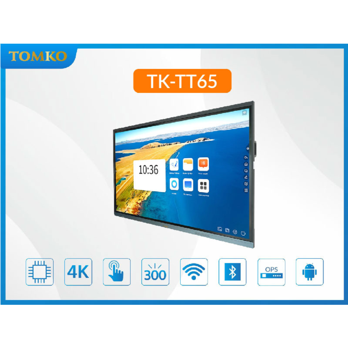 Màn hình tương tác 65 inch TOMKO TK-TT65 - Hình 1